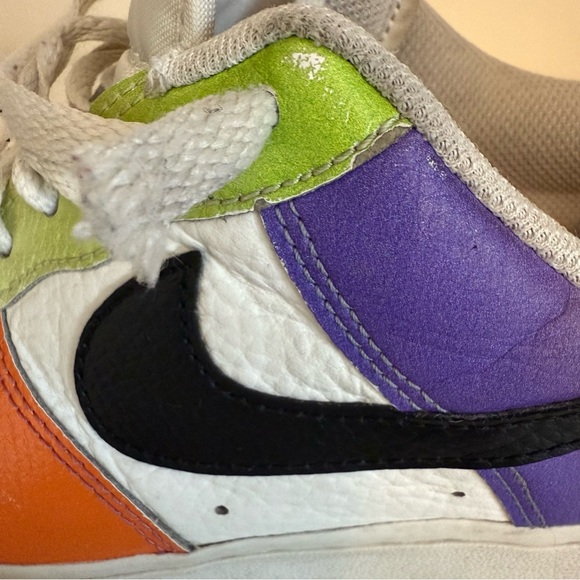 Women's Nike Air Force 1 Low Bright Multi-Color Gradient Shoes Sneakers Size 7.5 - Picture 9 of 16